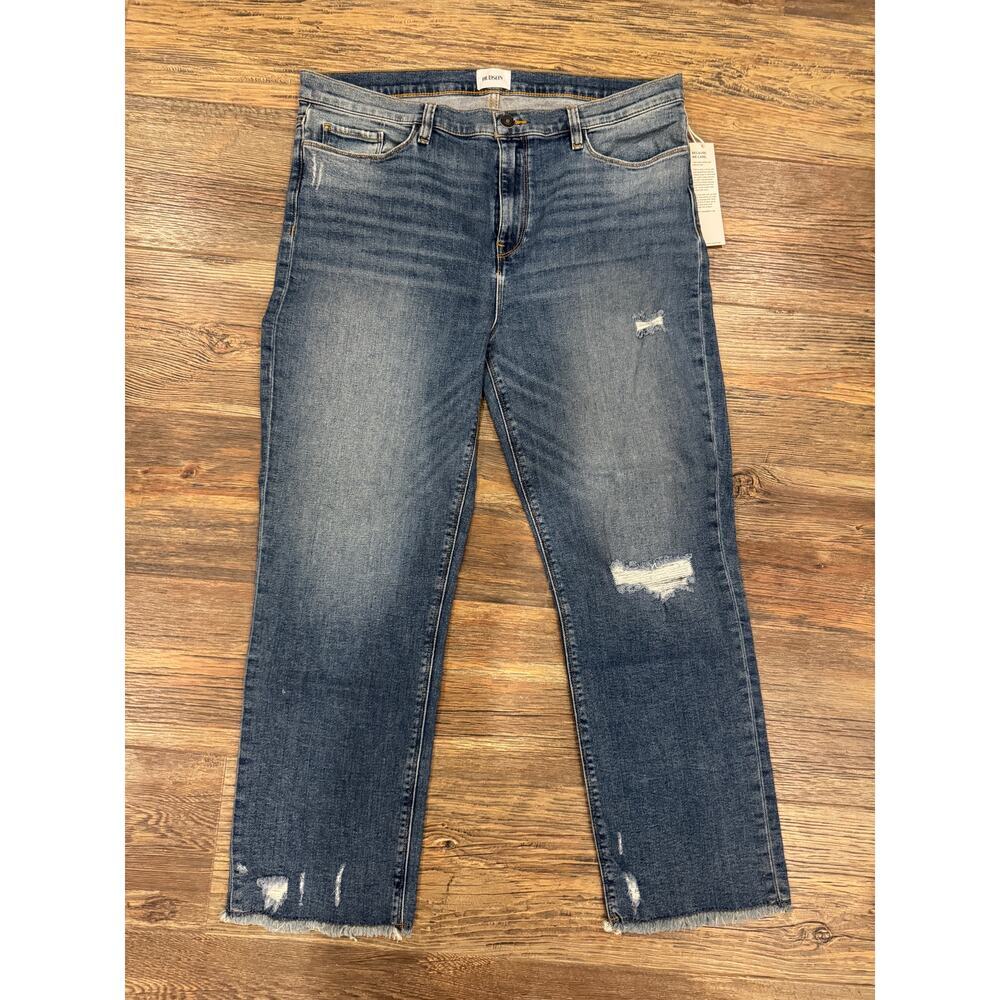Hudson Nico sea-glass woman’s jeans 34-36 inch waist , NWT, missing size tag.